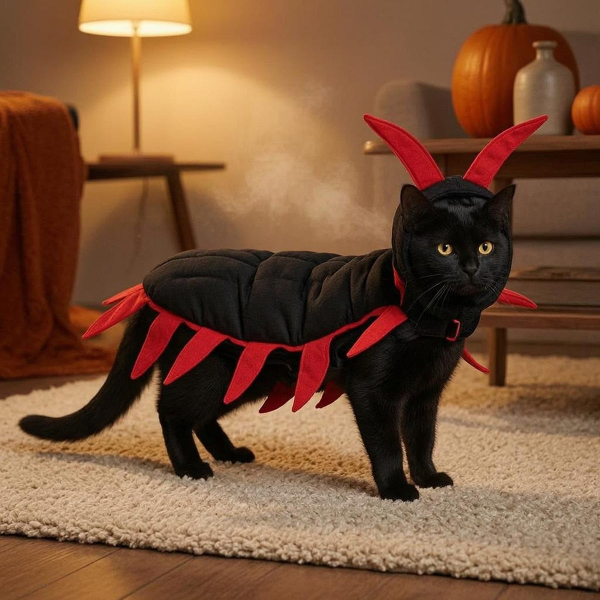 🐱 Funny Centipede Cat Costume