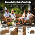 🪑 Stretch Sofa Cushion Covers Set