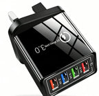 ⚡️Secret to Faster Phone Performance⚡️Four-Port Travel Charger for Extended Phone Battery Life
