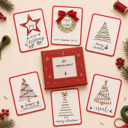 🎄 Merry & Bright Christmas DIY Kit – 6-Piece Set