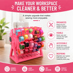 🧵Rotating Bobbin Thread Organizer