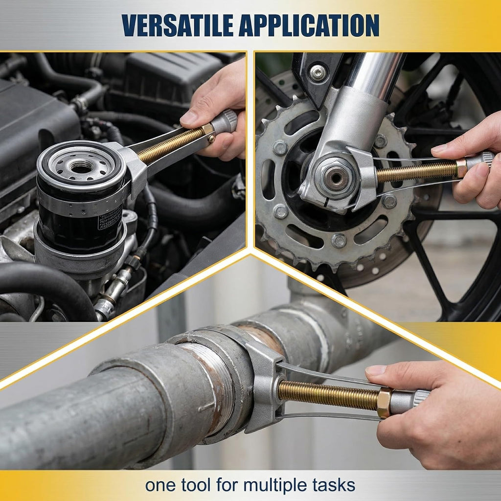 New Adjustable Steel Band Oil Filter Wrench