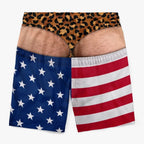 Men’s Novelty Prank Swim Trunks – Funny Beach Shorts for Summer & Parties