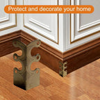 1 Set (6 Pcs) Baseboard Corner Protectors for Furniture