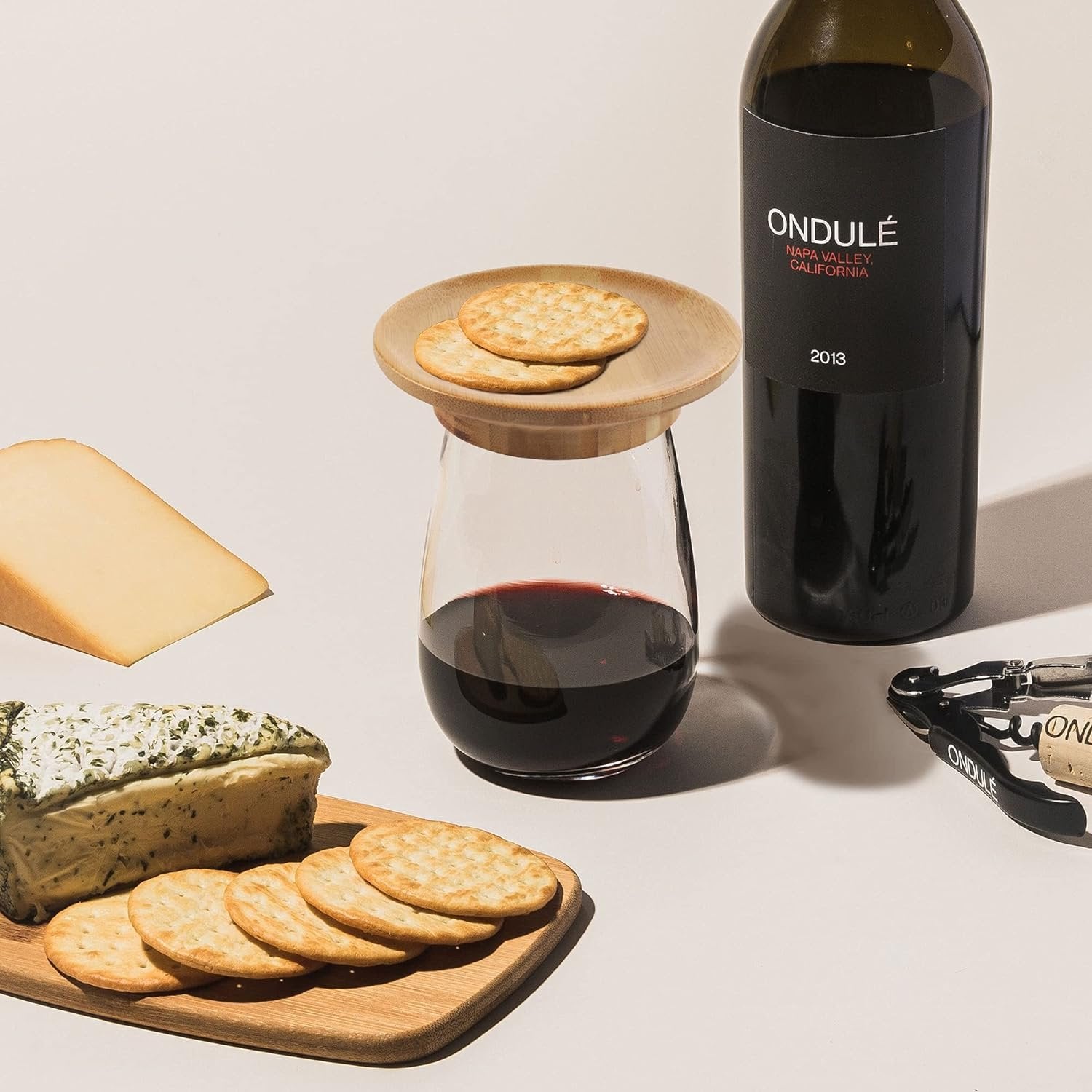 4 Pcs Wine Glass Charcuterie Topper