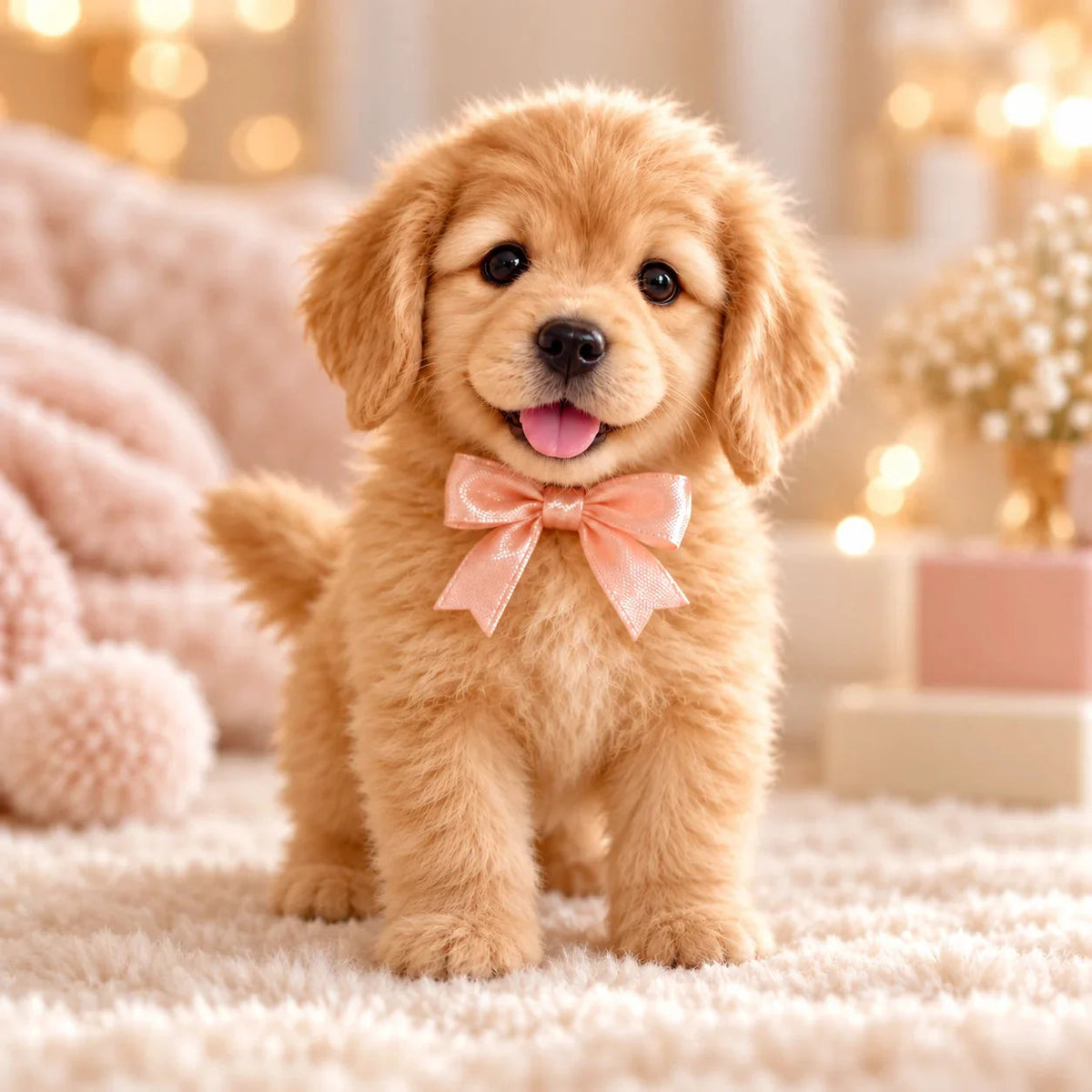🎄 Realistic Robot Golden Retriever Puppy🐾