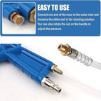 Heavy-Duty Pneumatic Air Blow Gun – High-Pressure Metal Cleaning Gun with 1m Hose for Automotive & Workshop Use