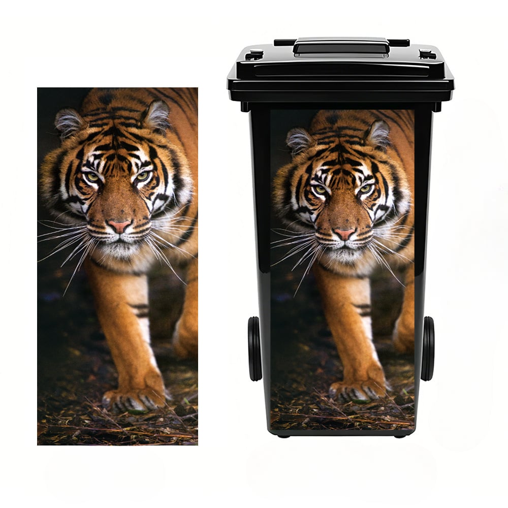 🫏 Donkey Painting Trash Can Sticker