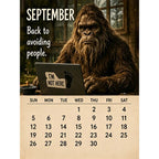 🦶2027 Bigfoot's Daily Life Calendar