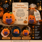 Halloween Pocket Hug™ Plush | Witch Frog & Emotional Support Pumpkin | Designed by Isabel Kline | TYIIPLUS™