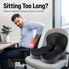 🔥Free Shipping | Sitting All Day? This Cushion Helps Relieve Back & Tailbone Pressure Instantly