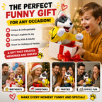 🥊 Funny Punching Husky Toy – Interactive Plush Dog Gift For Endless Laughs