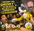 🥊 Funny Punching Husky Toy – Interactive Plush Dog Gift For Endless Laughs