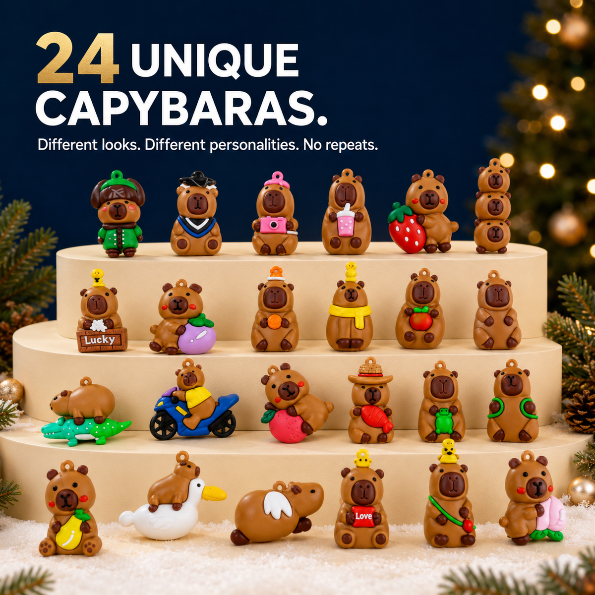 Capybara Christmas Advent Calendar 2026
