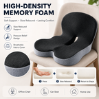 🔥Free Shipping | Sitting All Day? This Cushion Helps Relieve Back & Tailbone Pressure Instantly