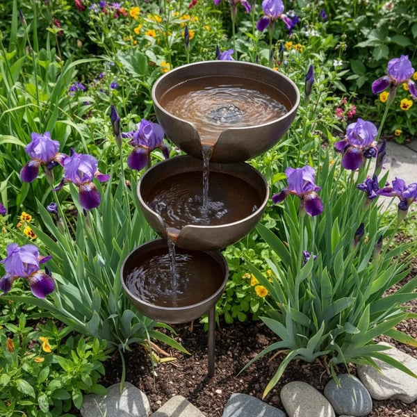🌿🐦 Bring Life Back To Your Garden – Rain Catcher Bird Bath