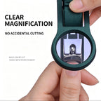 🔍 ClearView Easy-Grip Magnifying Nail Clipper