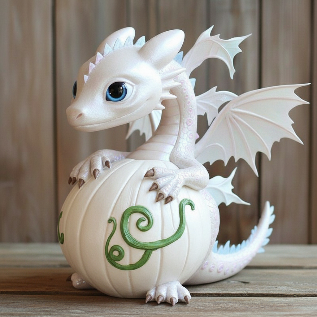 🎃🐉 Pumpkin Dragon – The Guardian of Your Halloween Spirit!