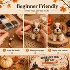 🎃🐶3D Halloween Dog DIY Art Set