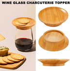 4 Pcs Wine Glass Charcuterie Topper
