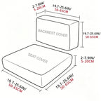 🪑 Stretch Sofa Cushion Covers Set