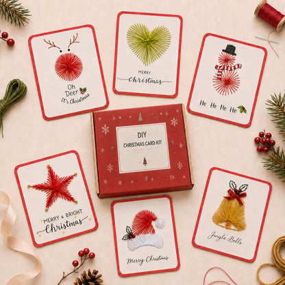 🎄 Merry & Bright Christmas DIY Kit – 6-Piece Set