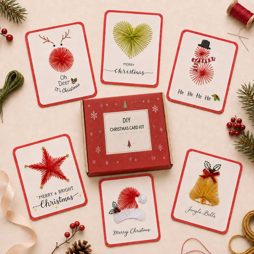 🎄 Merry & Bright Christmas DIY Kit – 6-Piece Set