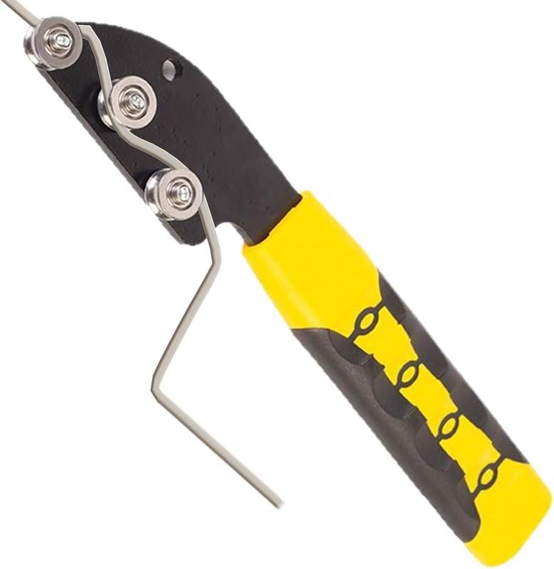 🔩Stainless Steel Cable Straightener Tool - Professional Manual Untwisting & Bending Device for Electricians, HVAC & Telecom Projects🔧