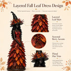 🧙 Enchanted Autumn Witch Figurine
