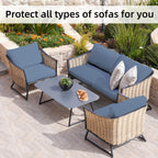 🪑 Stretch Sofa Cushion Covers Set