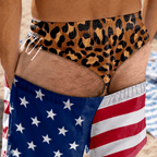 Men’s Novelty Prank Swim Trunks – Funny Beach Shorts for Summer & Parties
