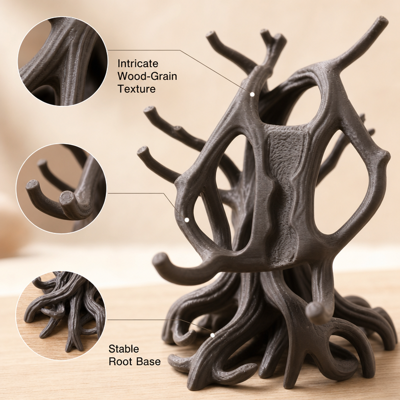 Tree Branch Phone Stand