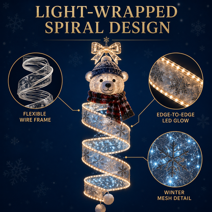 🎄Christmas Magic Spiral Hanging LED Light Collection