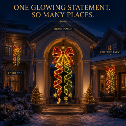 🎄Christmas Magic Spiral Hanging LED Light Collection