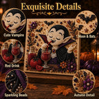 👻Premium 3D Pearl Absurd Halloween Wall Art Kit | Luxury Flocked Canvas with Scratch-Resistant Non-Fading Pearl Beads DIY Funny Spooky Decor 🕷️✨