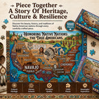 🧩Honoring Native Nations: The True Americans Jigsaw Puzzle