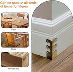 1 Set (6 Pcs) Baseboard Corner Protectors for Furniture