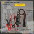 🔥Universal EPB Emergency Release Tool – 40A Fuse & Dual-Channel Forward/Reverse Control for Electronic Parking Brake
