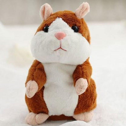🐹 Talking Hamster Plush – repeats whatever you say, auto head-shaking, hilarious fun for kids & adults🎁