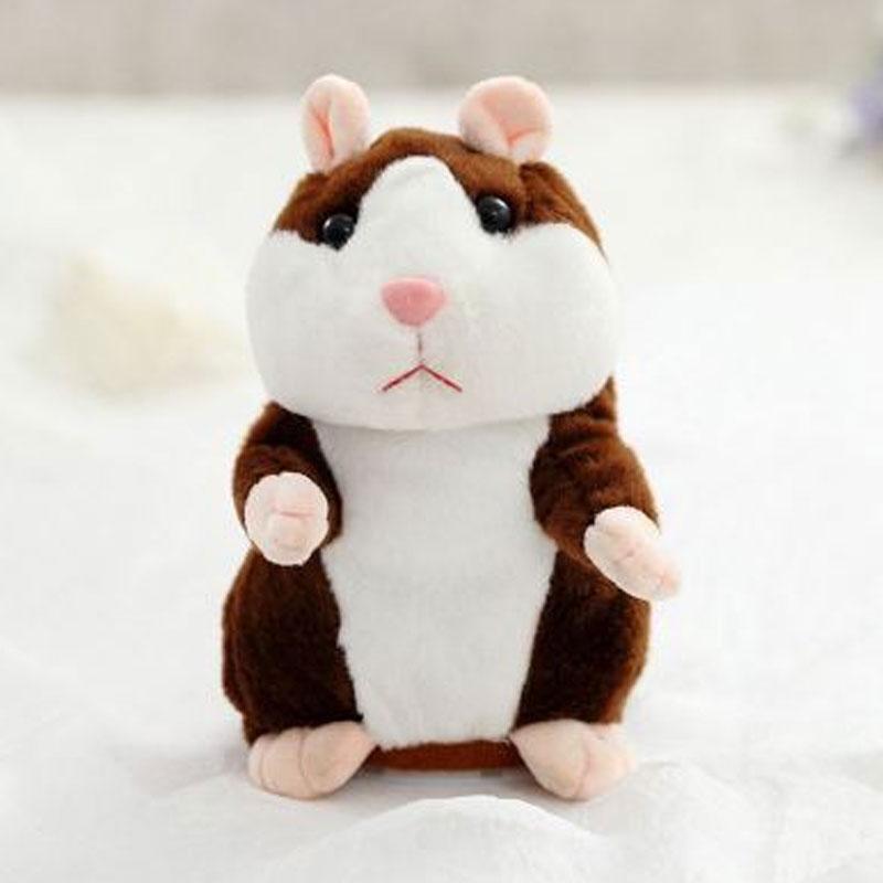 🐹 Talking Hamster Plush – repeats whatever you say, auto head-shaking, hilarious fun for kids & adults🎁