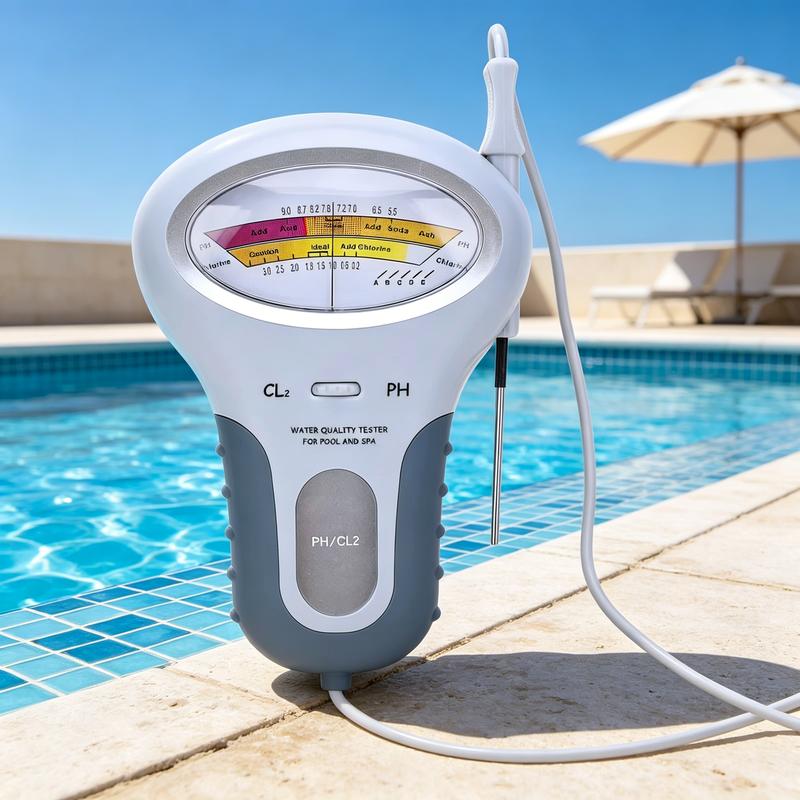 🔬💧 pH & Chlorine Cl₂ Water Tester – Fast & Precise Pool Water Testing