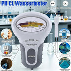 🔬💧 pH & Chlorine Cl₂ Water Tester – Fast & Precise Pool Water Testing