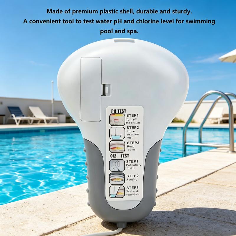 🔬💧 pH & Chlorine Cl₂ Water Tester – Fast & Precise Pool Water Testing