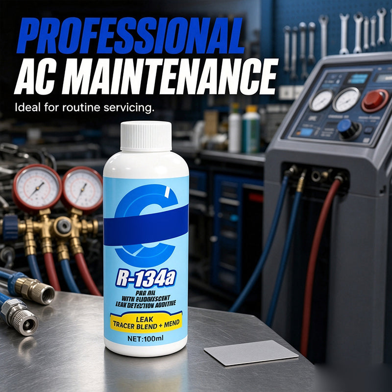 Automotive A/C Leak Stop with UV Dye