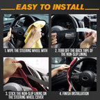 Car Anti-Skid Steering Wheel Cover