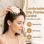Wireless Heated Volumizing Root Lift Clip, Portable Travel Hair Styling Tool for Flat Fine Hair