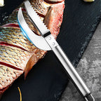 3-in-1 Stainless Steel Fish Maw & Fish Scale Knife – Multifunction Fish Scale Remover & Cleaning Tool