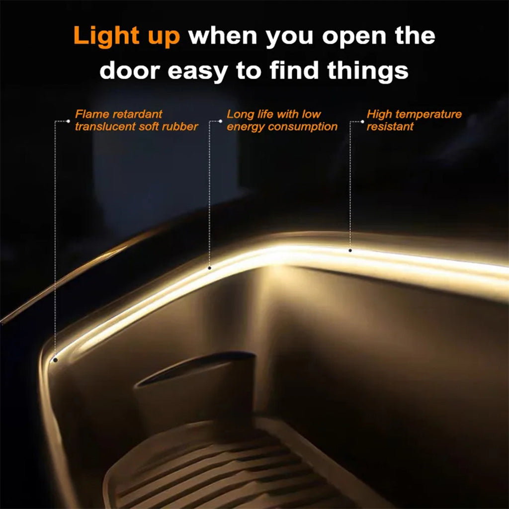 Dynamic Flowing Car Trunk Ambient Light Strip